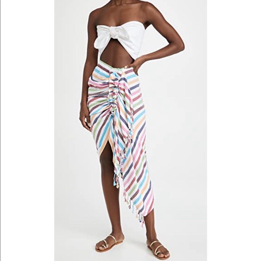 Just Be Queen Tulum Multi Rainbow Skirt